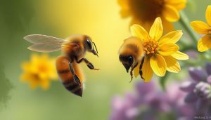 Infografik zur Apitherapie: Heilende Wirkung von Bienenharz für Meerschweinchen. Natürliche Unterstützung für Wohlbefinden.