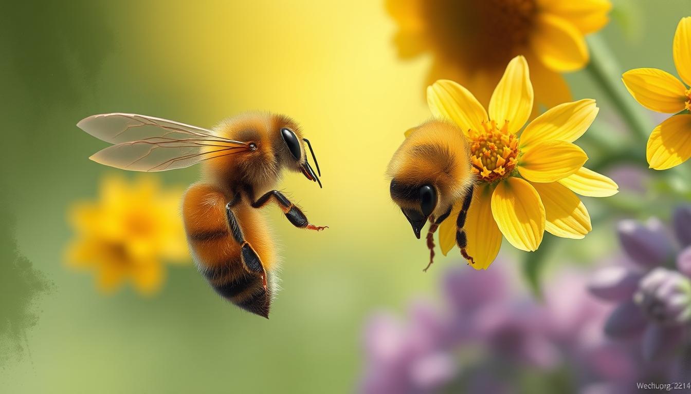 Infografik zur Apitherapie: Heilende Wirkung von Bienenharz für Meerschweinchen. Natürliche Unterstützung für Wohlbefinden.